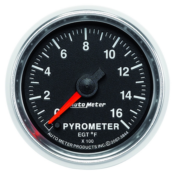 2-1/16" PYROMETER, 0-2000 F, GS
